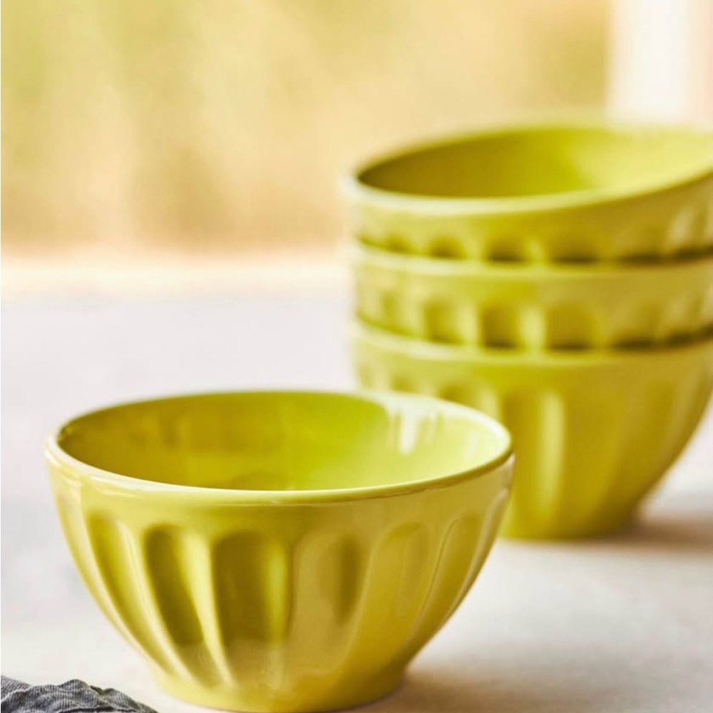 Anthropologie Stoneware
Cereal Bowls - Set of 4